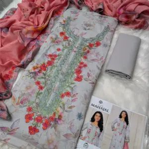 Gulzir Mahajal Luxury Pakistani Cotton Dress